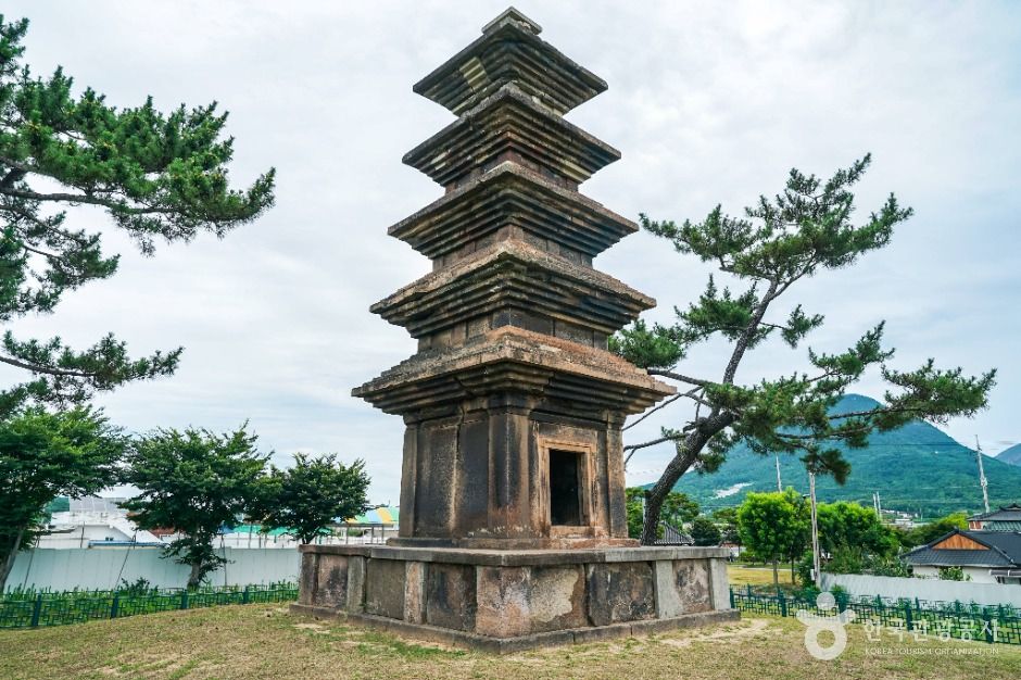 義城 塔里里 五層石塔
