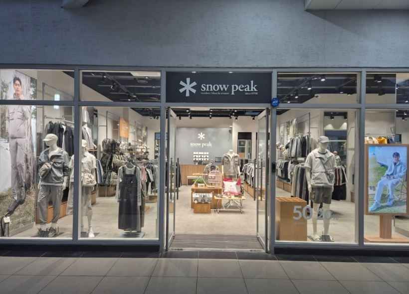 [事後免税店] snow peak（スノーピーク）・ロッテアウトレットイシアポリス店(스노우피크 롯데아울렛 이시아폴리스점)
