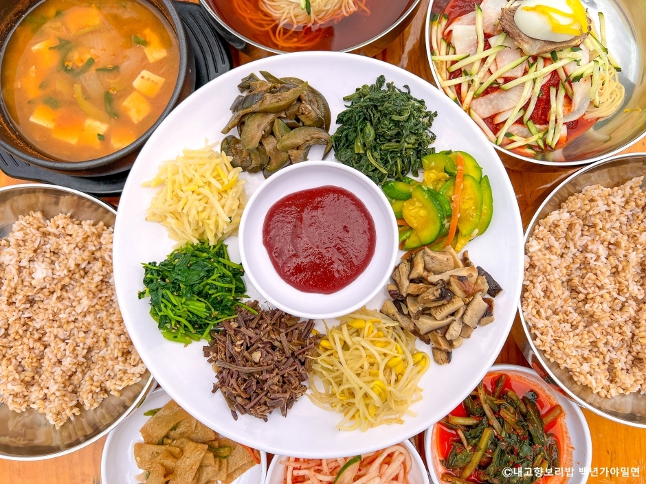 私の故郷の麦飯 百年伽耶ミルミョン
