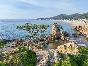 신창 간이 해수욕장