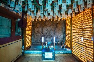 삼막사 마애삼존불 사진 2