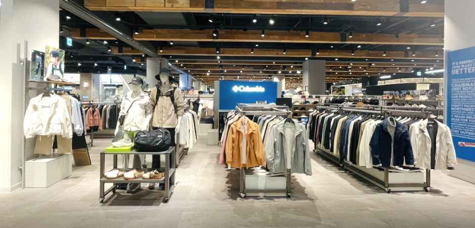 [事后免税店]哥伦比亚 乐天购物中心群山店(컬럼비아 롯데몰 군산점)