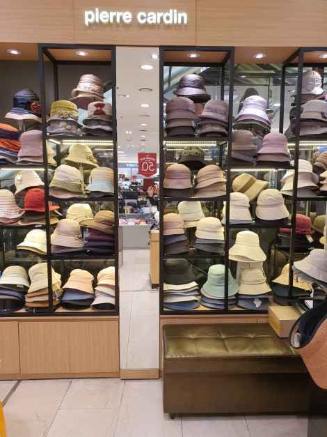 피에르가르뎅모자 뉴코아아울렛 평촌점