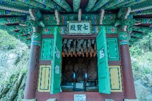 삼막사 마애삼존불 사진 4