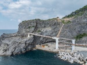 태하 해안산책로 및 대풍감 (울릉도, 독도 국가지질공원)
