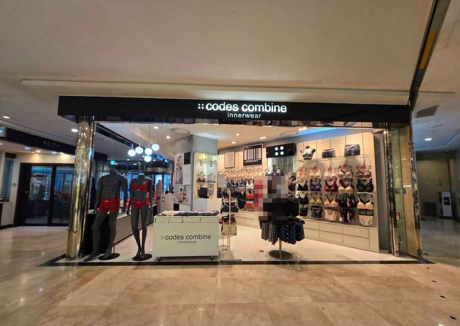 Codes Combine Innerwear - LOTTE Department Store Jamsil Castle Plaza [Tax Refund Shop](코데즈컴바인이너웨어 롯데백화점 잠실점 캐슬플라자)