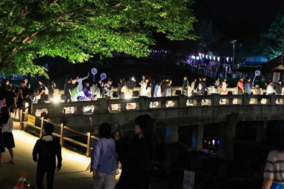 牙山外岩村夜行