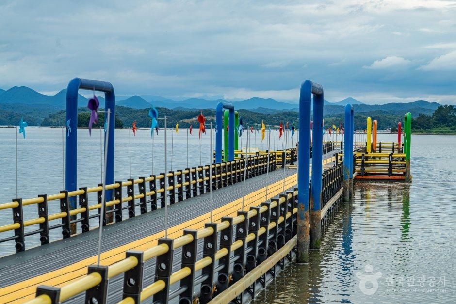 浮栈桥滩涂探访路