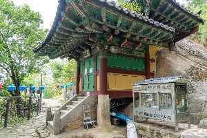 삼막사 마애삼존불 사진 5