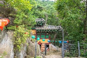 삼막사 마애삼존불 사진 6