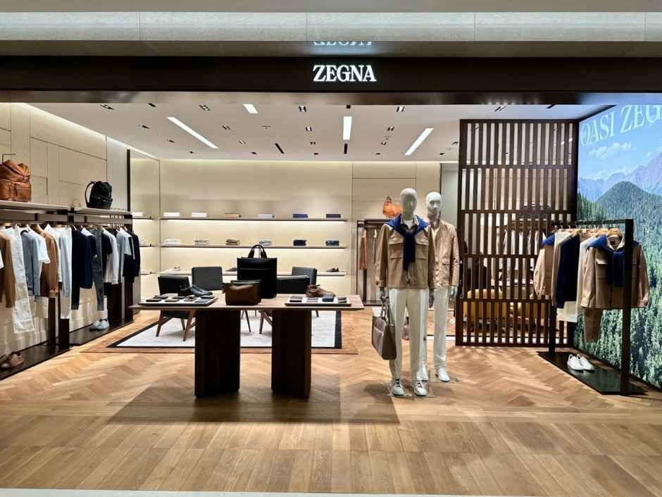 [事後免税店] Zegna（ゼニア）・新世界百貨店サウスシティ店(제냐 신세계백화점 사우스시티점)