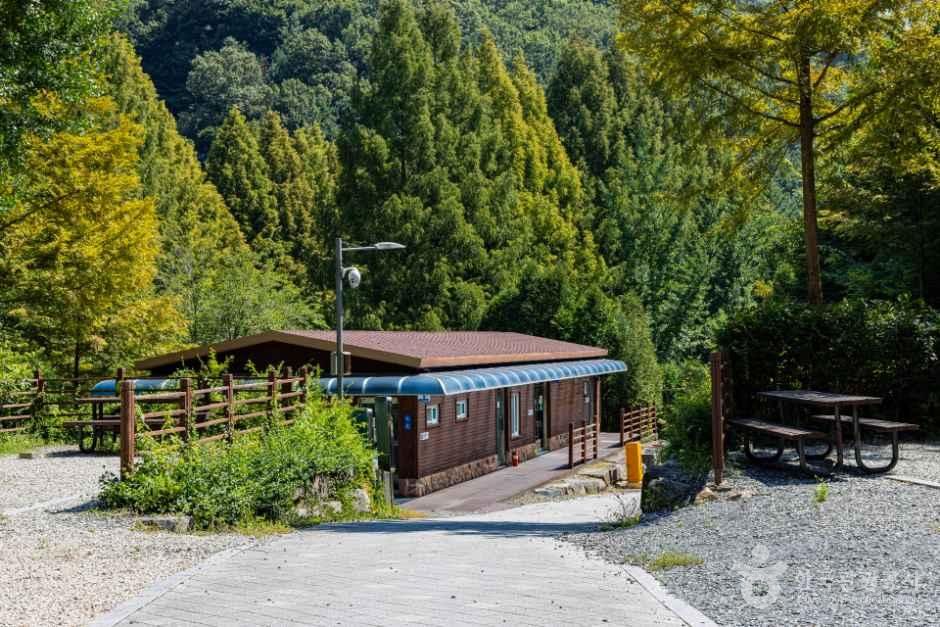 장태산 자연휴양림 캠핑장