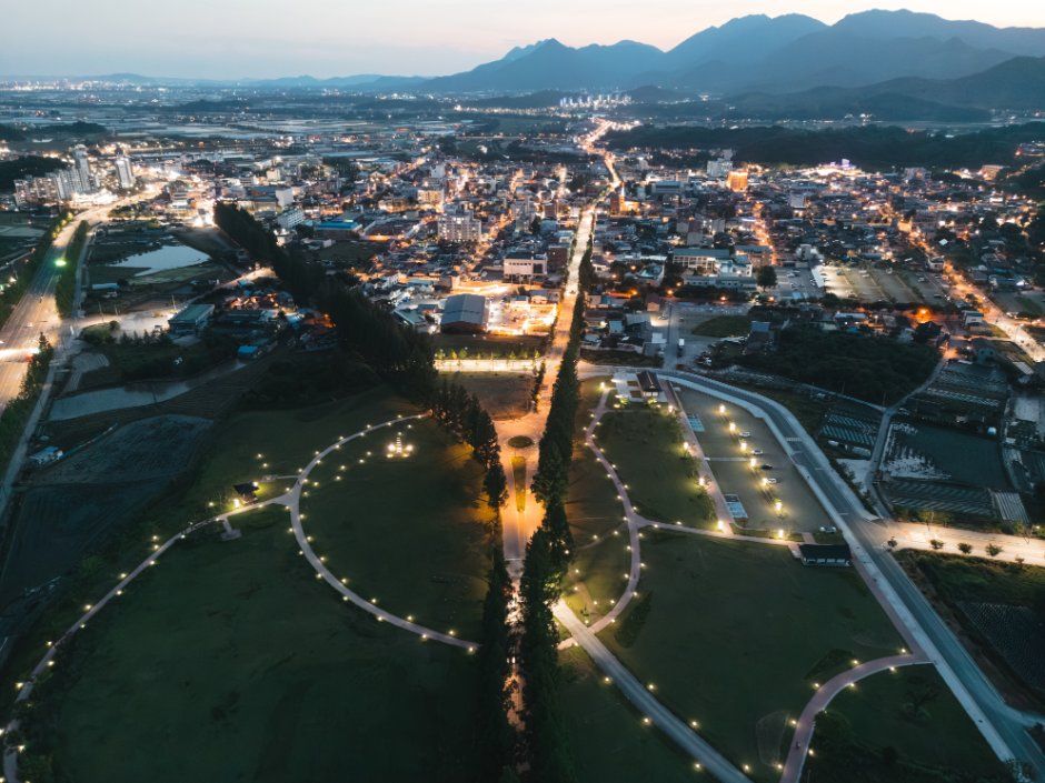 潭陽 国家遺産 夜行