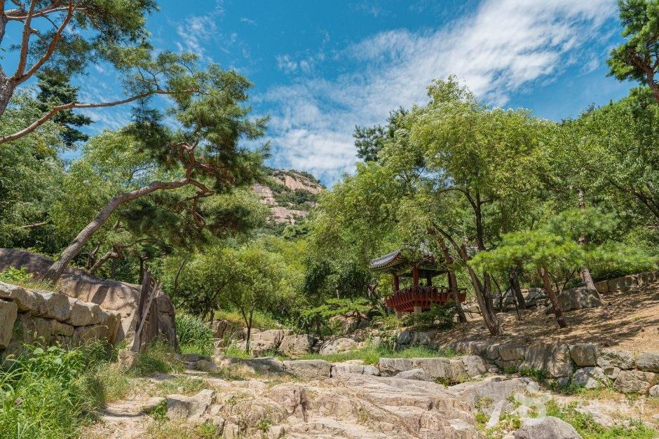 수성동계곡 사진(한국관광공사 제공)