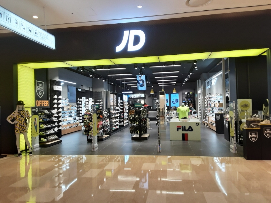 事後免税店 JDスポーツ ロッテワールドタワーモール JD