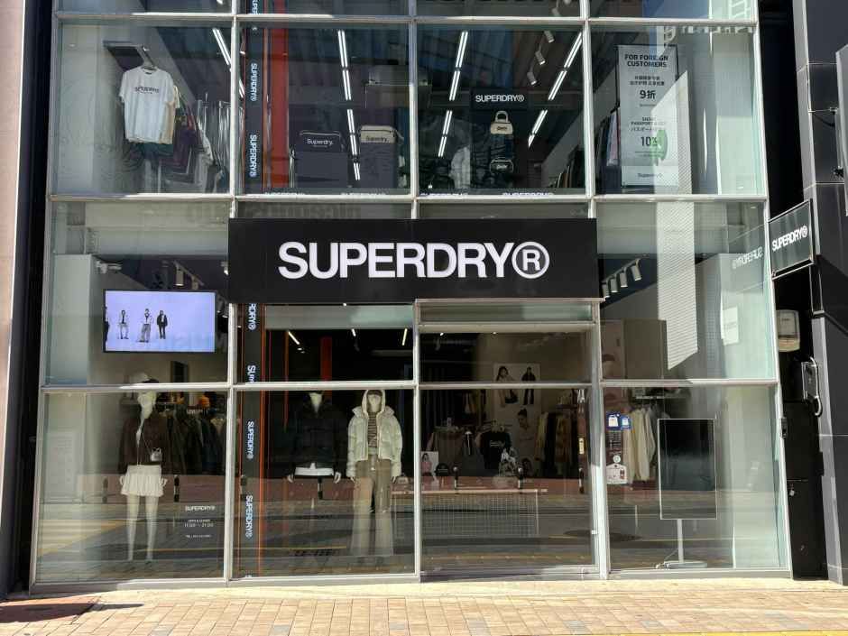 [事後免税店]SUPERDRY（スーパードライ）・テグドンソンロ（大邱東城路）店