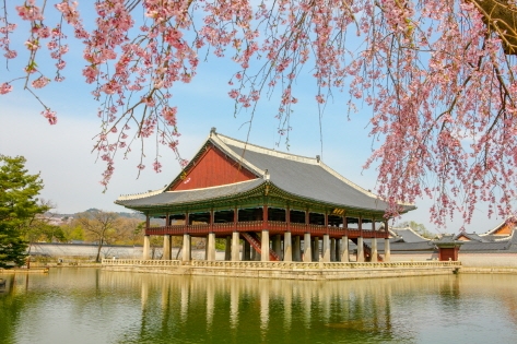 Gyeonghoeru Pavilion in Gyeongbokgung Palace