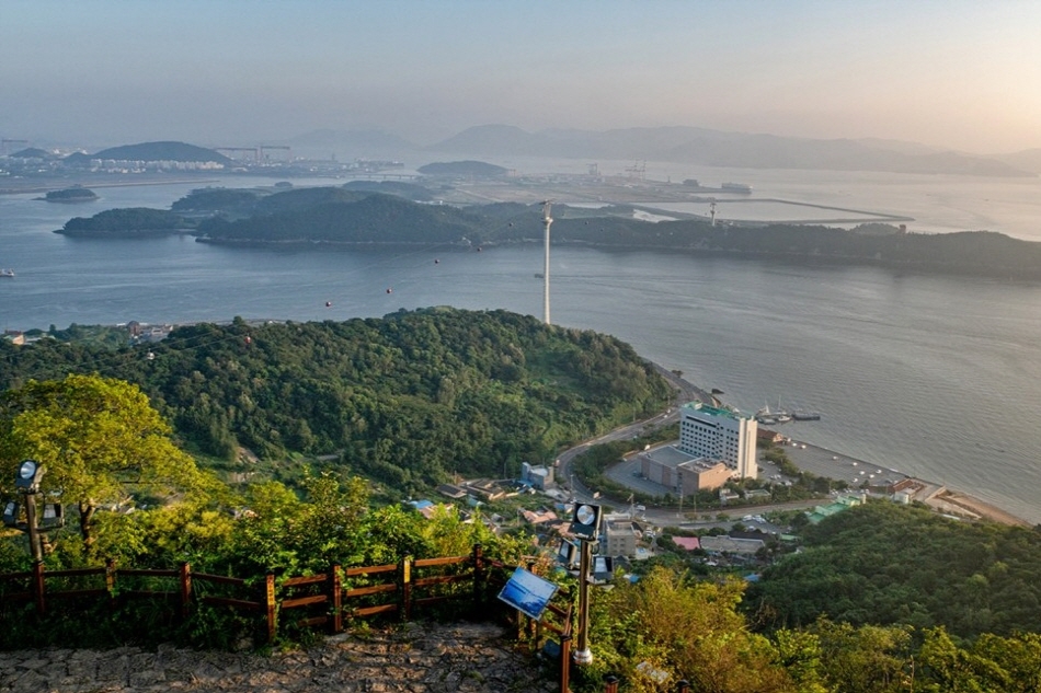 Scenic ocean view of Mokpo (Credit: Travel writer Son Chang-hyun)