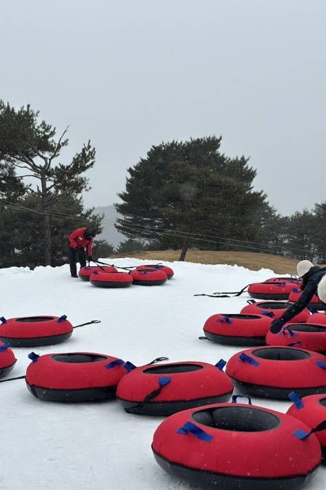 百玩地公園雪地樂園Snowy Land雪地列車