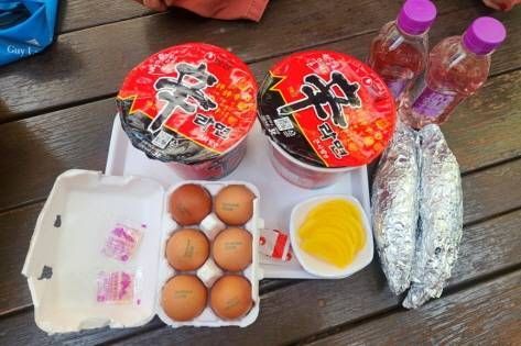 チムジルバンの定番おやつ