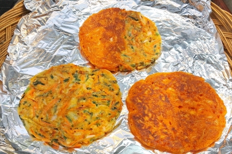 Pancakes coréens