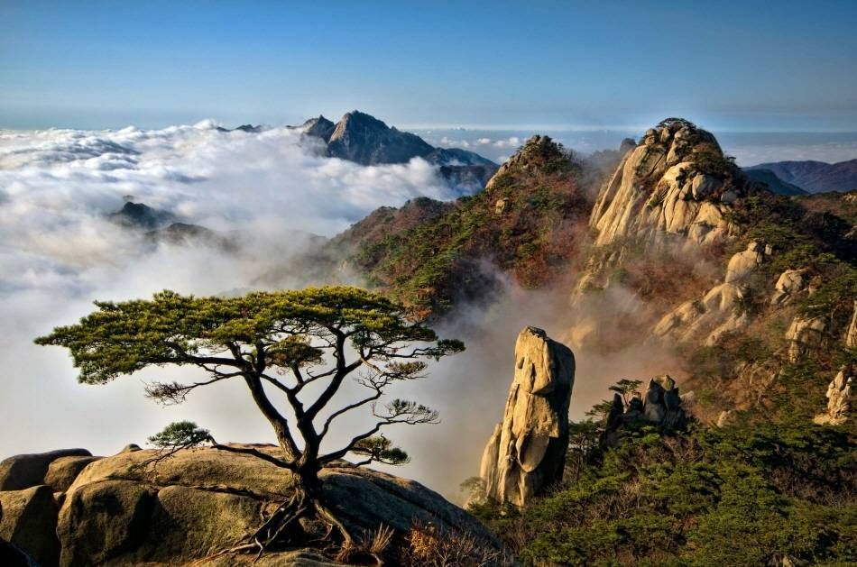 道峰山的岩峰