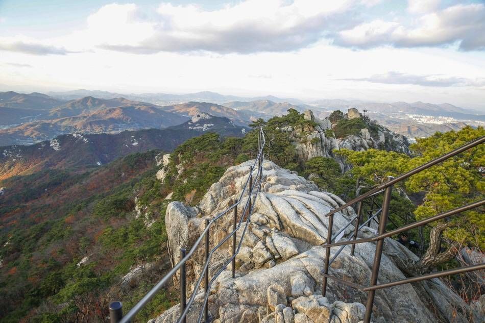Summit of Dobongsan Mountain 