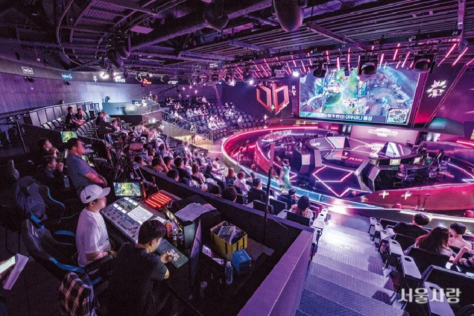 View of a Match at LoL Park (Credit: Kim Seong Wook, Tournote)