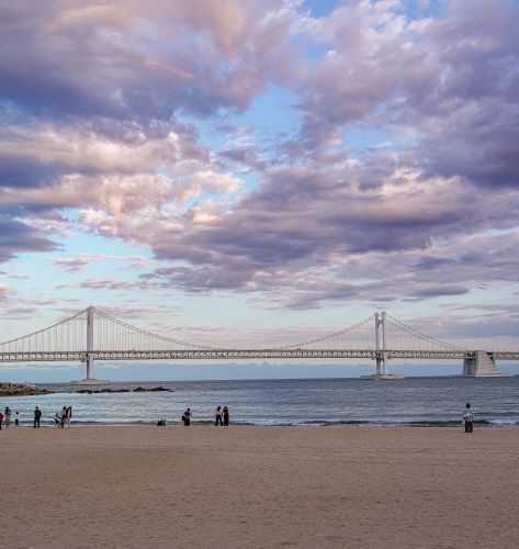 Daytime scenery of Gwangalli Beach
