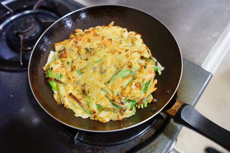 Making pajeon