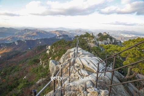 Summit of Dobongsan Mountain 