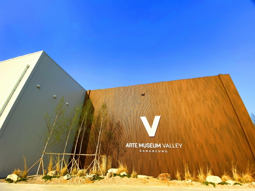 Fachada de Arte Museum Valley en Gangneung