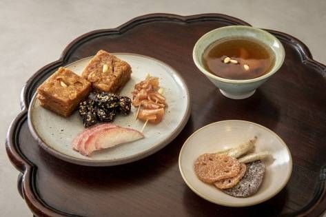 韓國傳統茶點盤