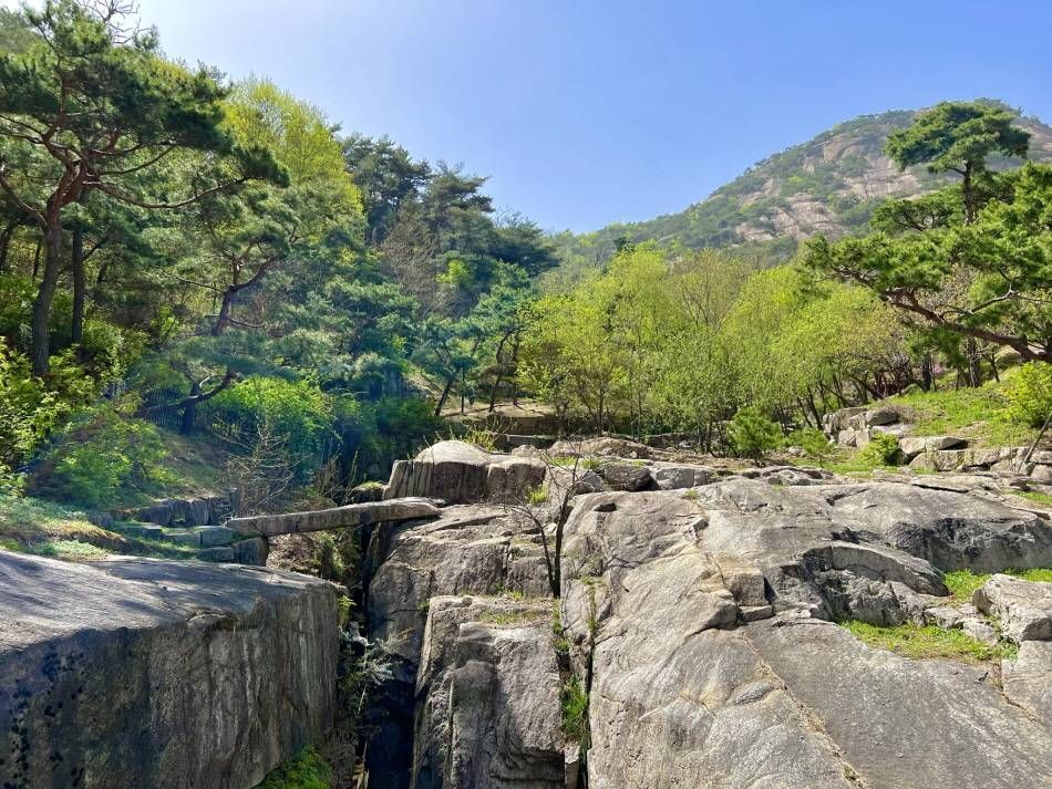 水聲洞渓谷