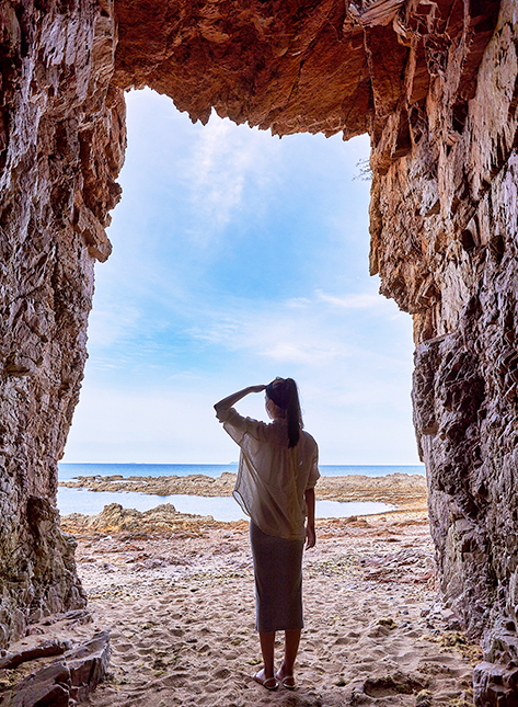 Coastal cave 