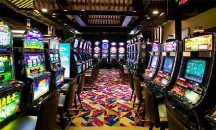 Interior del Casino Seven Luck del COEX en Gangnam