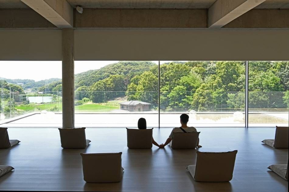 Зал Trivium, где проходят занятия по йоге и медитации