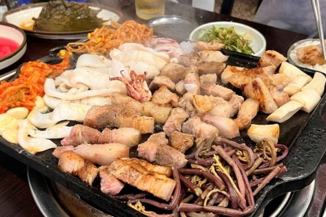 黒豚専門店トンヒャンギのフクテジ(写真提供:ⓒNAVERブログ romanpeace(pianistj2)氏)