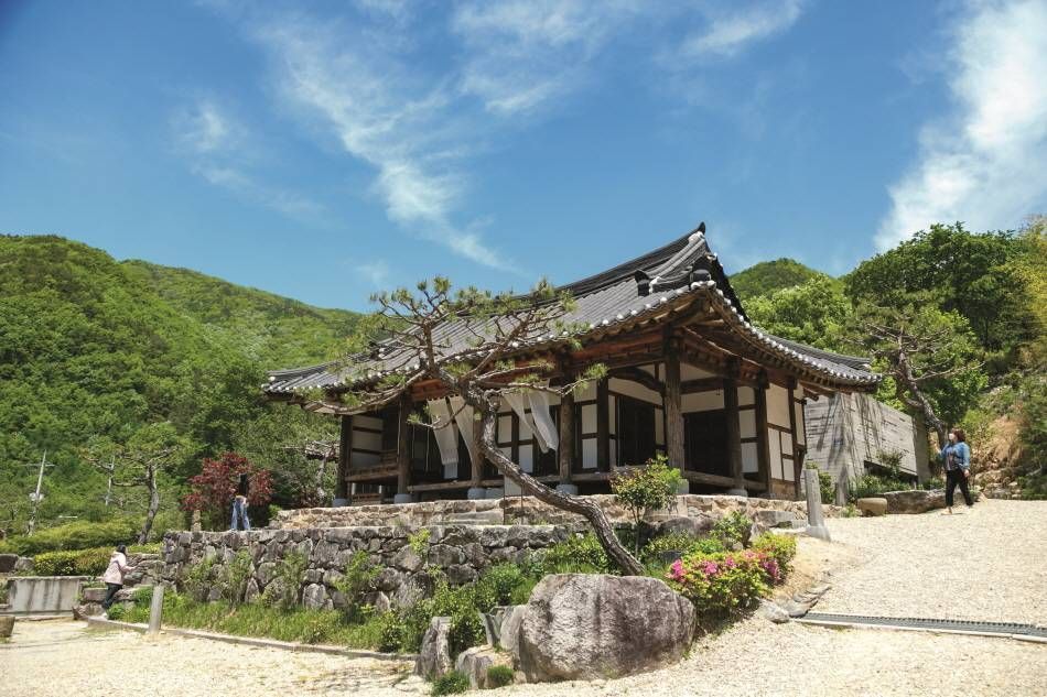 五城韓屋村にある韓屋の建物　