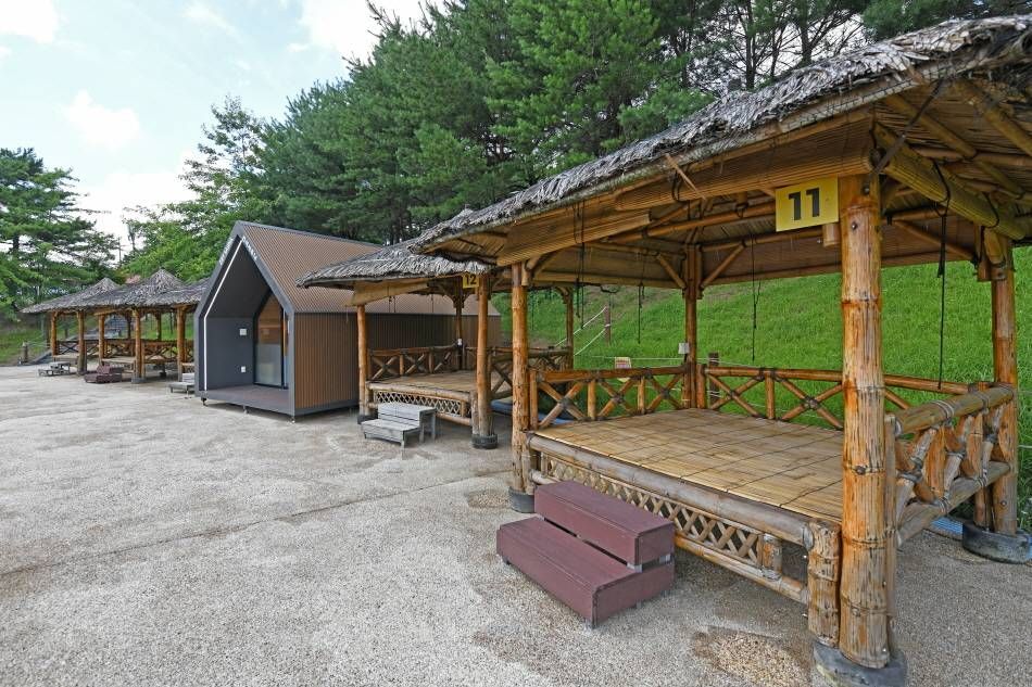 Кабана в форме беседки