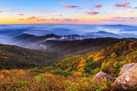 Taegisan Wind Farm and Observatory  (Credit: Hoengseong County)