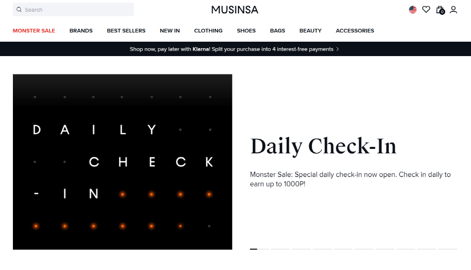 ムシンサグローバルウェブサイトなら、素敵なK-ファッションに出会える。