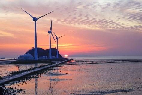 Path from Tando Port during low tide (Credit: Clipart Korea)