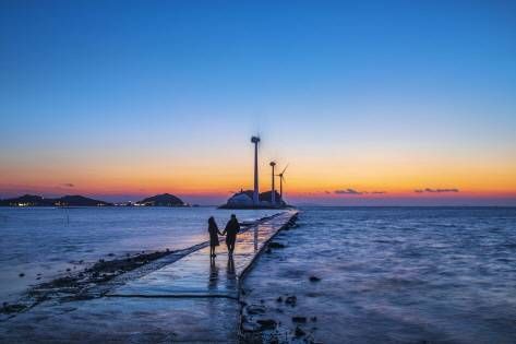 Path from Tando Port during low tide (Credit: Clipart Korea)