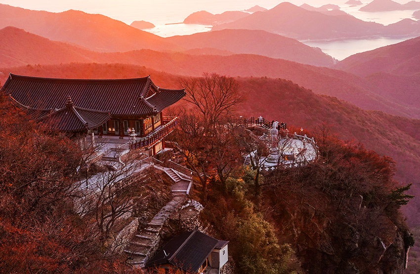 锦山菩提庵(图片来源 南海郡厅)