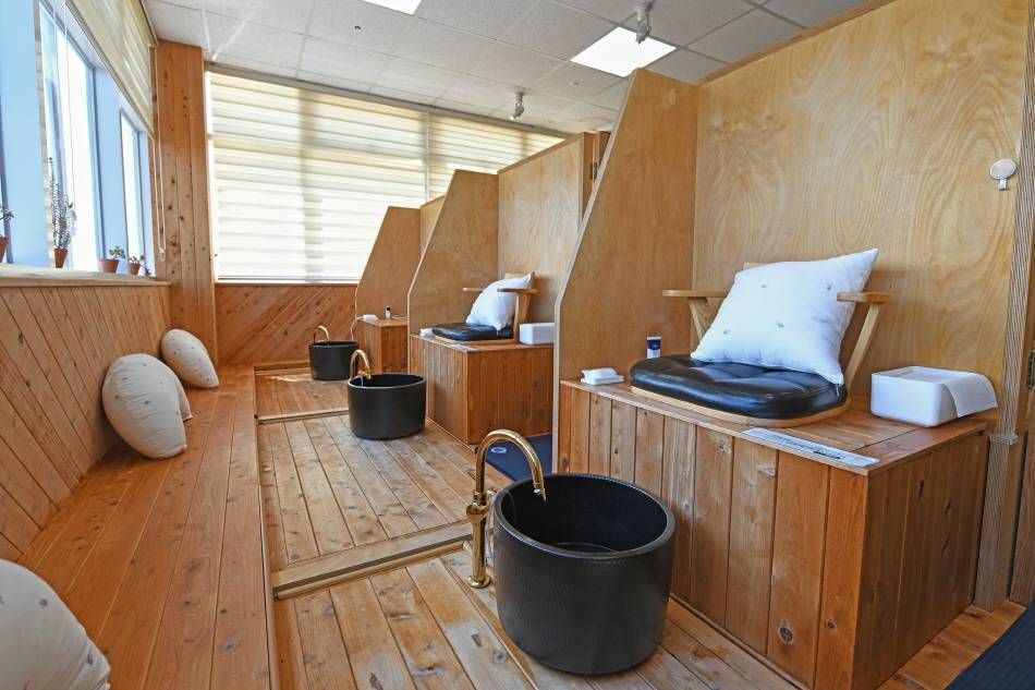 Комната для травяных ножных ванн