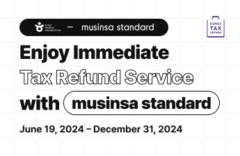 After completing your purchase, you can verify the immediate tax refund benefit on your receipt.