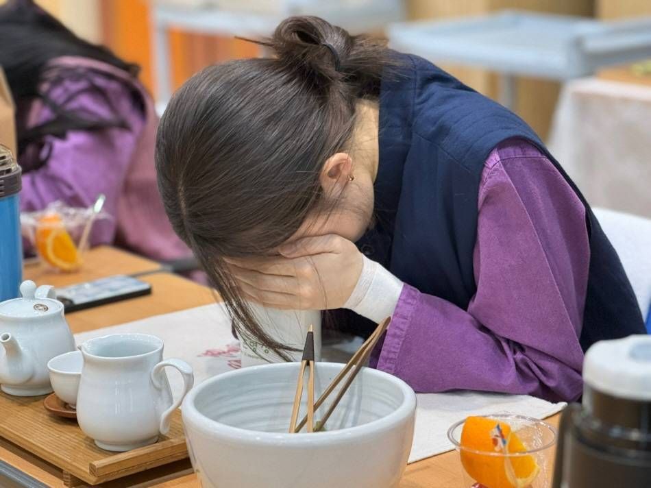 Медитация с вдыханием пара чайных листьев ⓒ Центр душевного здоровья провинции Чолла-намдо
