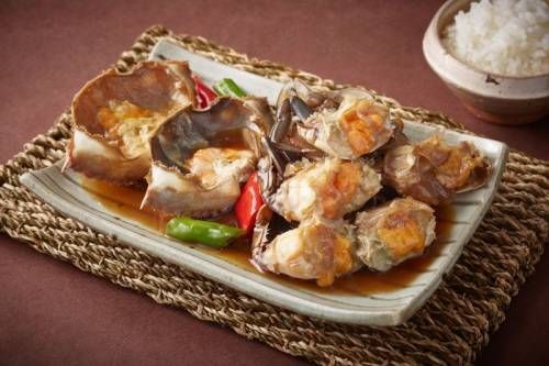 Soy Sauce Marinated Crab