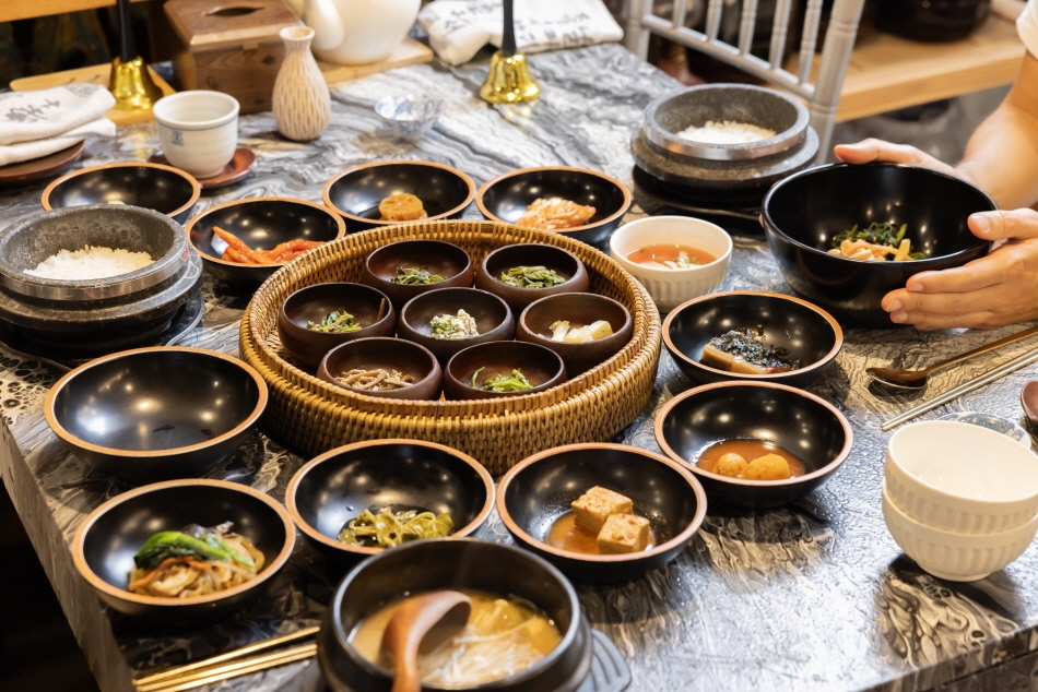 <em>Temple set meal</em>, un menú completo de comida budista